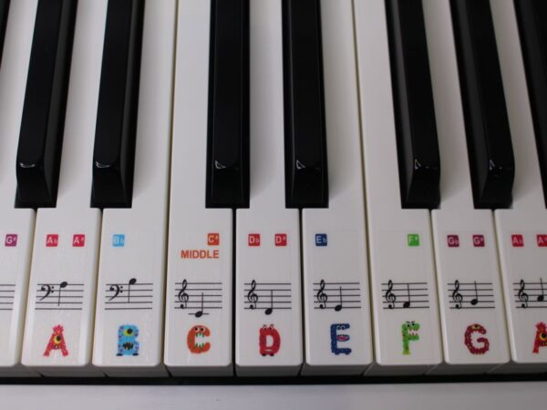 88 key Monster piano stickers